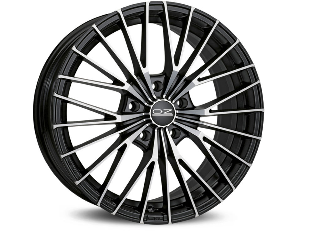 FELGE OZ EGO 7,5X17 ET35 5X 98 58,06 MATT BLACK DIAMOND CUT TUV/NAD