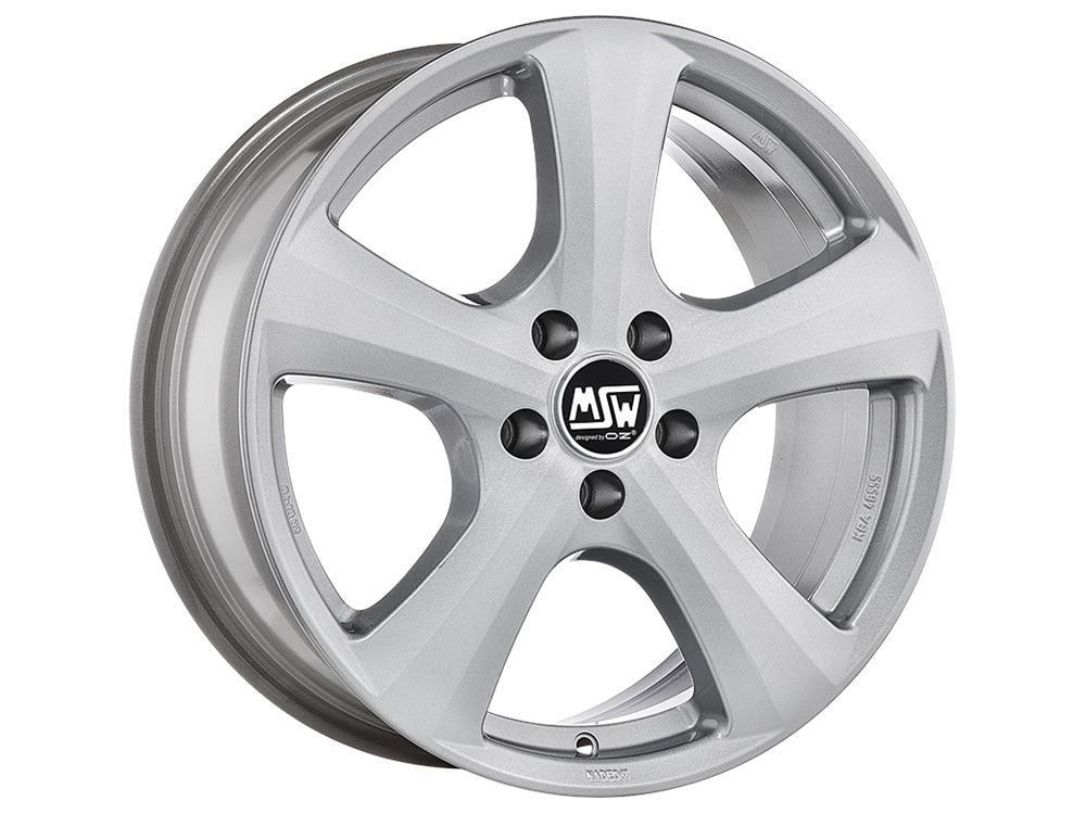 JANTE MSW MSW 19 W 7X17 ET40 5X105 56,56 FULL SILVER TUV/NAD