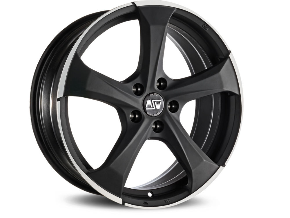 WHEEL MSW MSW 47 8X18 ET38 5X105 56,56 MATT DARK TITANIUM FULL POLISHED TUV/NAD