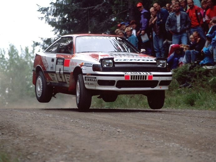 1990. WRC Drivers' Title Carlos Sainz Toyota Celica GT-Four ST185