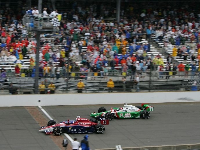 2004. Indy 500's  Winner Buddy Rice - Rahal Letterman Racing