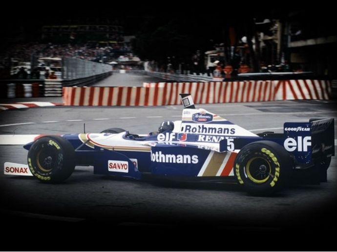 1996. OZ avec la Williams de Damon Hill a remporté son deuxième championnat de F1