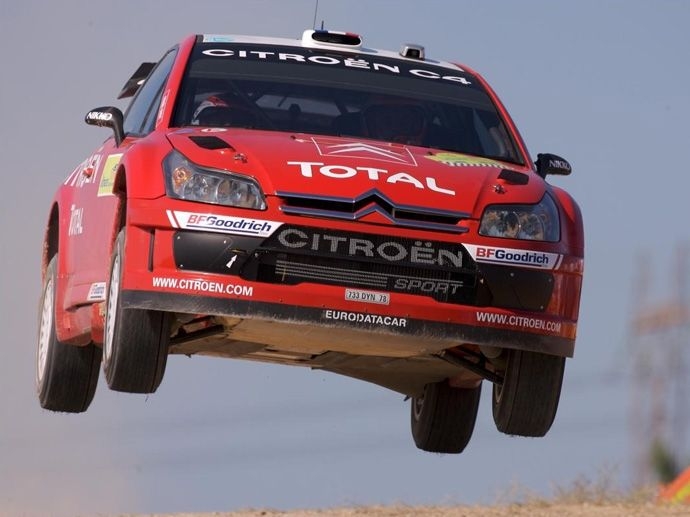 2007. WRC Drivers' Title Sébastien Loeb Citroën C4 WRC