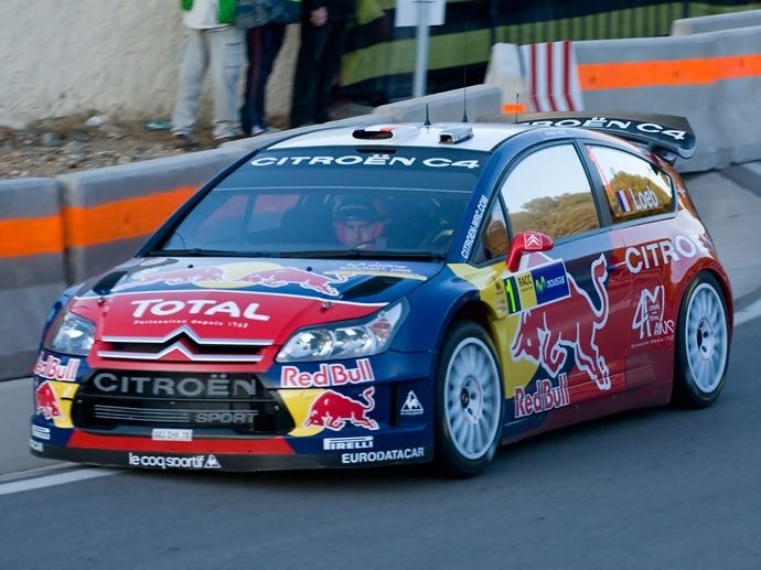 2008. WRC Drivers' Title Sébastien Loeb Citroën C4 WRC   2008. WRC Manufacturers' Title Citroën C4 WRC