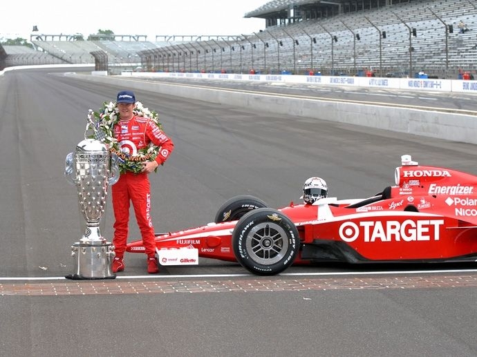 2008. Indy 500's Winner Scott Dixon - Chip Ganassi Racing