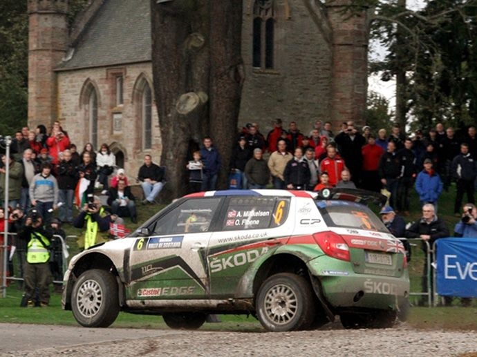 2011. IRC Andreas Mikkelsen Škoda Fabia S2000