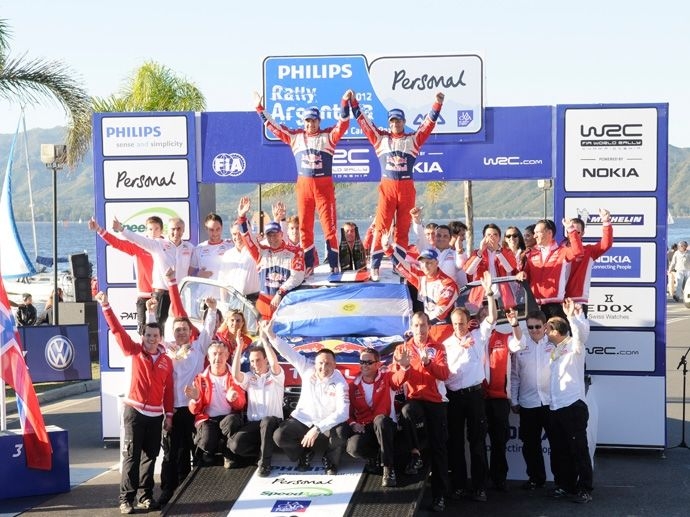 2012. WRC Drivers' Title Sébastien Loeb Citroën DS3 WRC 2012. WRC Manufacturers' Title Citroën DS3 WRC