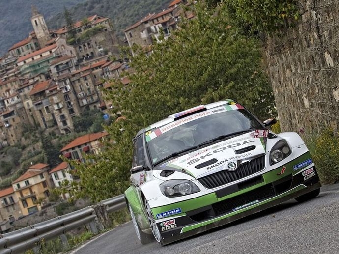 2012. ERC Finlande Juho Hänninen Škoda Fabia S2000