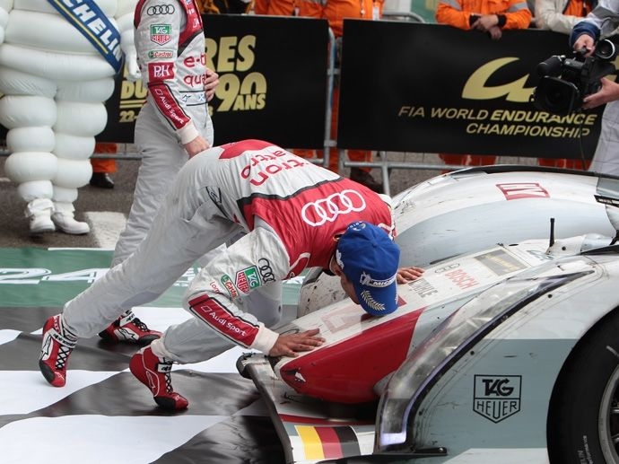 2013. Le Mans' Winner Audi Sport Team Joest Tom KristensenLoïc DuvalAllan McNish