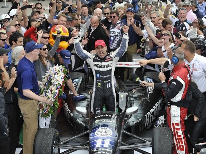 2013. Indy 500's Winner Tony Kanaan - KV Racing Technology