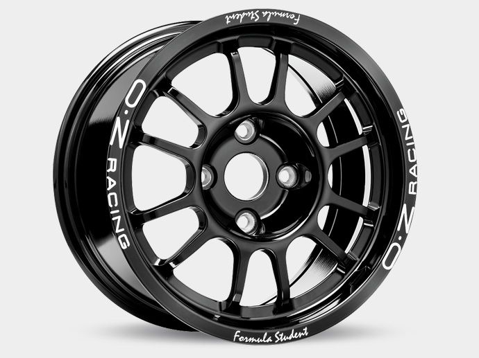 OZ Formula Student Alluminium 4H wheel   Download technical drawing 