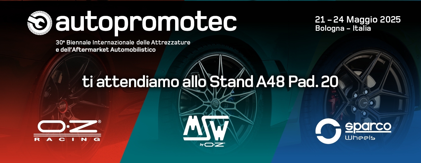 OZ sarà presente ad Autopromotec 2025