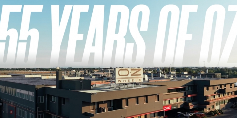 OZ celebrates 55 years of history, performance and automotive passion
