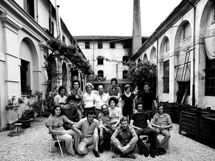 1971. Gründung in einer Tankstelle in Rossano Veneto (bei Venedig) durch Silvano Oselladore und Pietro Zen.