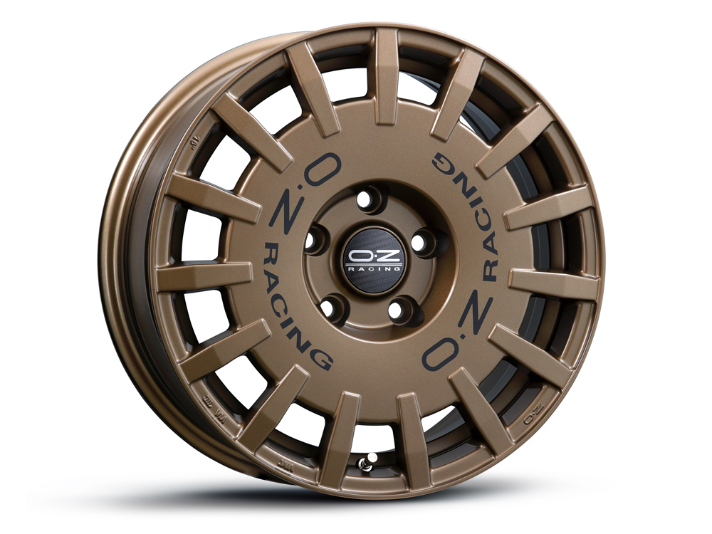 Rally Racing Matt Bronze + Black Lettering
