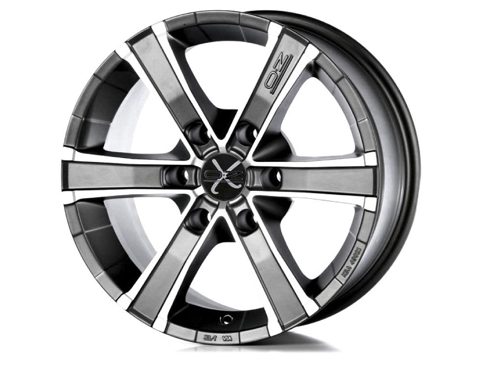 Cerchio OZ: SAHARA 6 / MATT GRAPHITE DIAMOND CUT